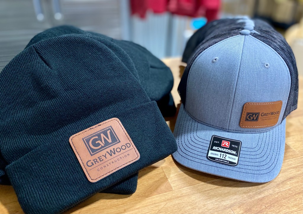 leather patch cap and beanies, fargo north dakota